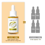 Niacinamide Face Serum Vitamin C Whitening Dark Spot Remover Serum Hyaluronic Acid Moisturizing Essence Facial Skin Care 40ml - Image 2