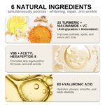 Niacinamide Face Serum Vitamin C Whitening Dark Spot Remover Serum Hyaluronic Acid Moisturizing Essence Facial Skin Care 40ml - Image 5