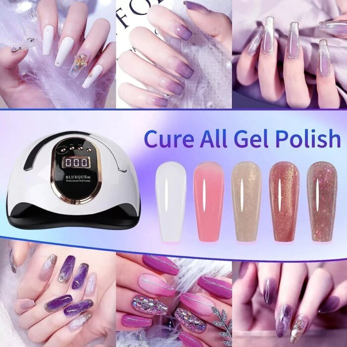 450W Lamp Nail LED UV Tool Professional Polish Dryer Gel Acrylic Curing Lights - Image 5