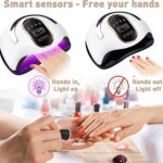 450W Lamp Nail LED UV Tool Professional Polish Dryer Gel Acrylic Curing Lights - Image 4