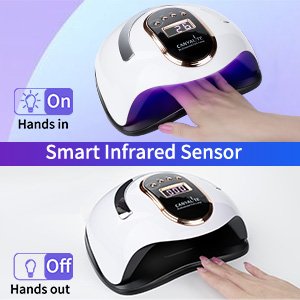 450W Lamp Nail LED UV Tool Professional Polish Dryer Gel Acrylic Curing Lights