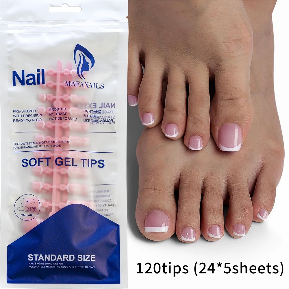 120pcs toenails