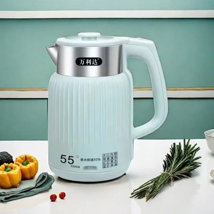 Intelligent Constant Temperature Electric Kettle 1500w Stainless Steel Electric Kettle Household 1.8L Portable Electric Kettle - Image 2