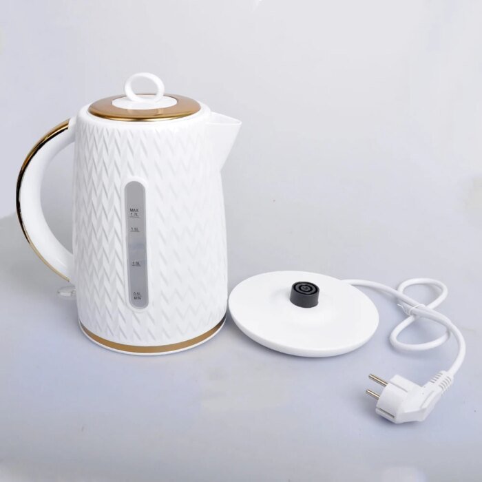 Houselin Electric Kettle, with Fast Boil and Boil Dry Protection, 1.7 Litre Double Wall Hot Water Boiler Heater , 2000 W - Image 3