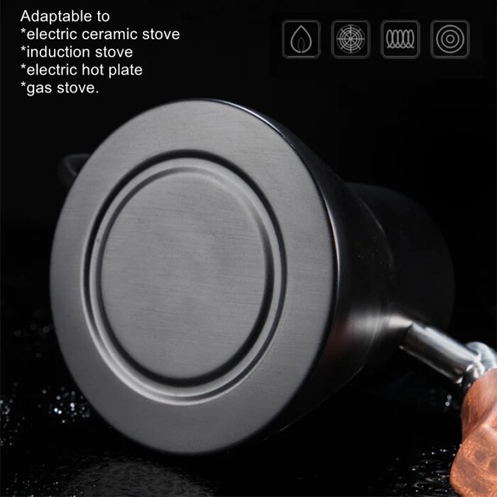 Fit Electric Ceramic Stove/Induction Stove/Electric Hot Plate/Gas Stove Coffee Gooseneck Kettle Stainless Steel Pour Over Pots - Image 4