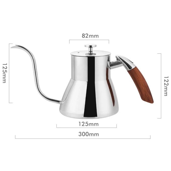 Fit Electric Ceramic Stove/Induction Stove/Electric Hot Plate/Gas Stove Coffee Gooseneck Kettle Stainless Steel Pour Over Pots - Image 3