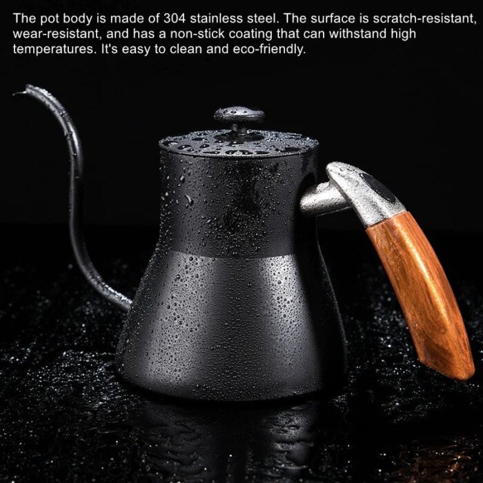 Fit Electric Ceramic Stove/Induction Stove/Electric Hot Plate/Gas Stove Coffee Gooseneck Kettle Stainless Steel Pour Over Pots - Image 6