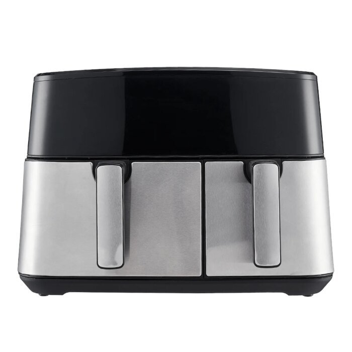 KOMORE 6.5L+3.5L Touch Screen Dual Basket Air Fryer with 60 Minutes Timer & 80°C-200°C Adjustable Temperature - Image 3