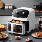 Air fryer 6.5L large capacity new multi-functional household visual fully automatic frying-free French fries