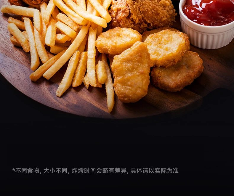 Air fryer household new large-capacity visual non-turning multi-functional micro-steaming and baking all-in-one machine