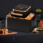 Air fryer household new large-capacity visual non-turning multi-functional micro-steaming and baking all-in-one machine - Image 6