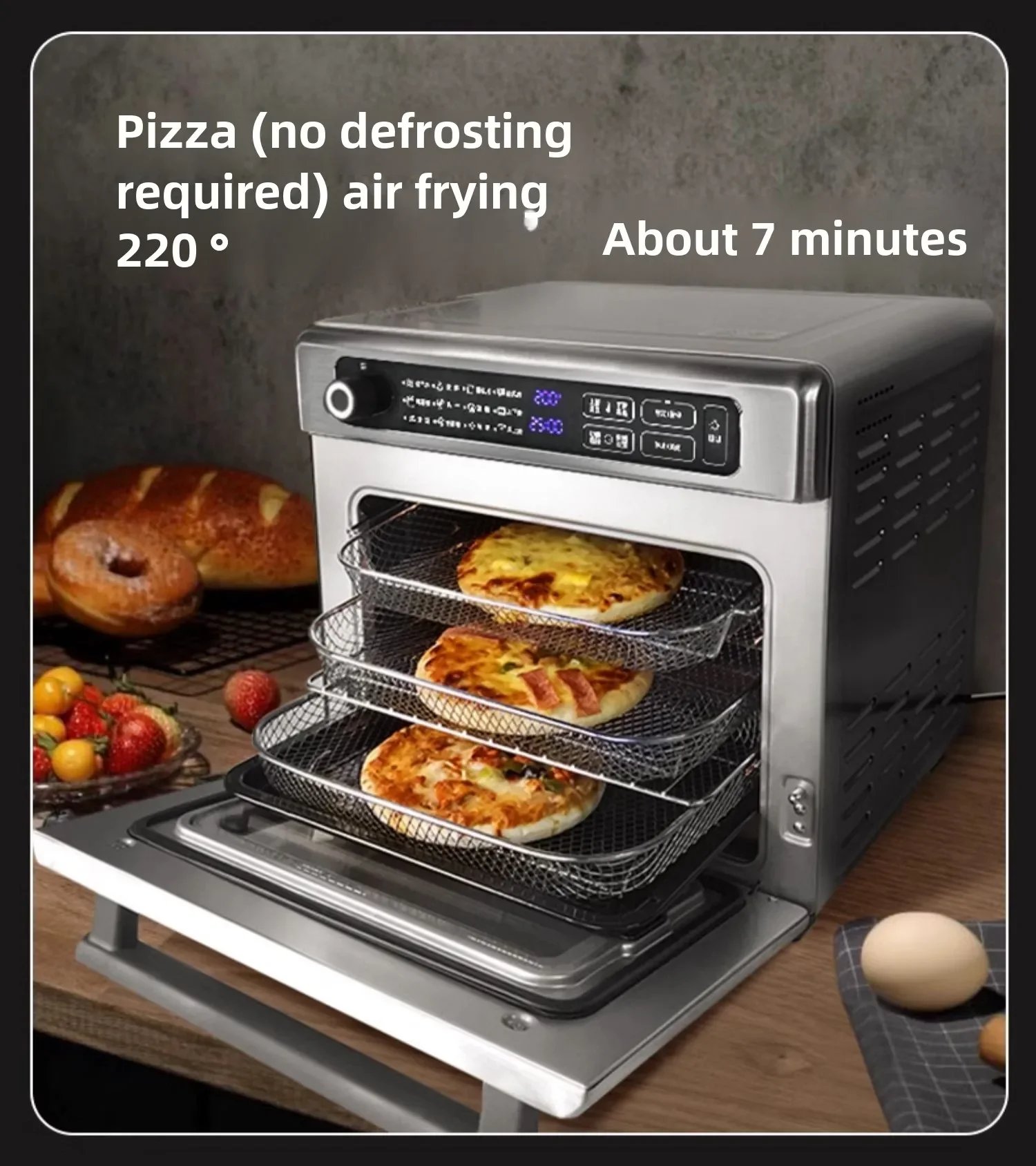 Air Fryer Commercial Large Capacity Oven All-in-One Multifunctional Catering Chain Commercial Fryer Freidora De Aire