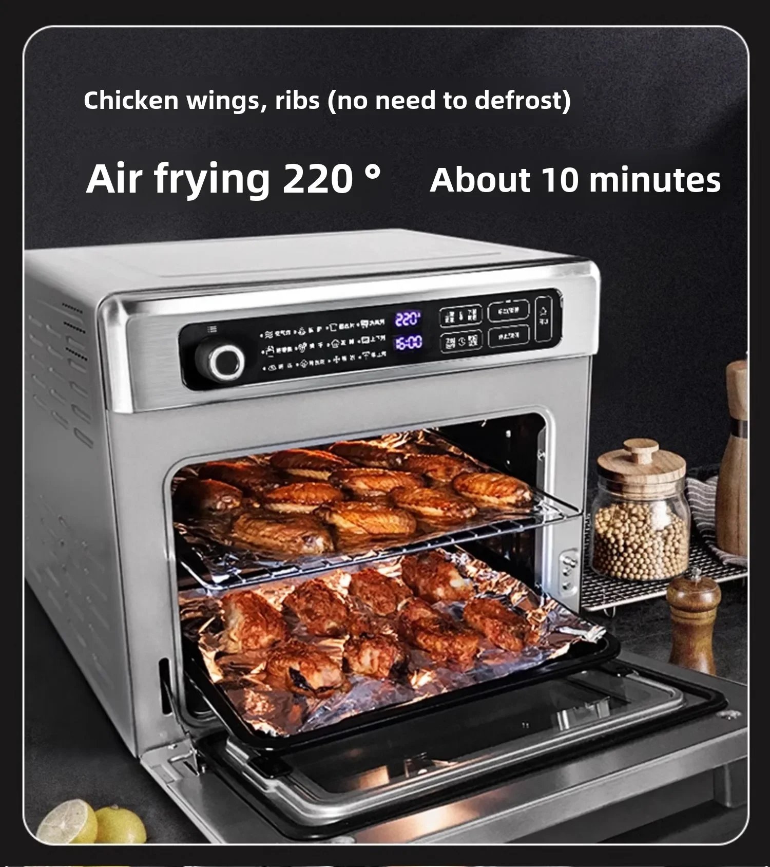Air Fryer Commercial Large Capacity Oven All-in-One Multifunctional Catering Chain Commercial Fryer Freidora De Aire