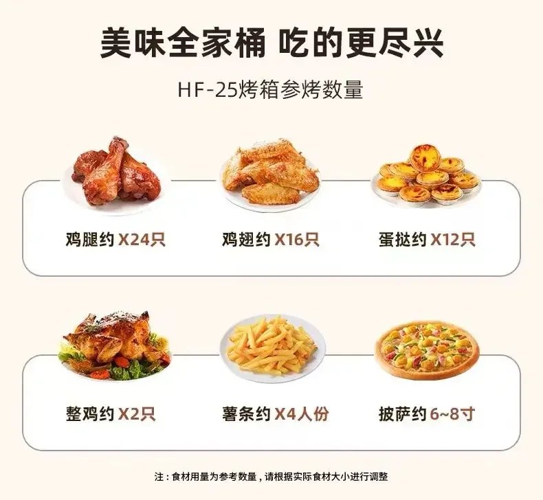 Air fryer oven steam tender baking air oven all-in-one machine visible 24 new large capacity six-in-one