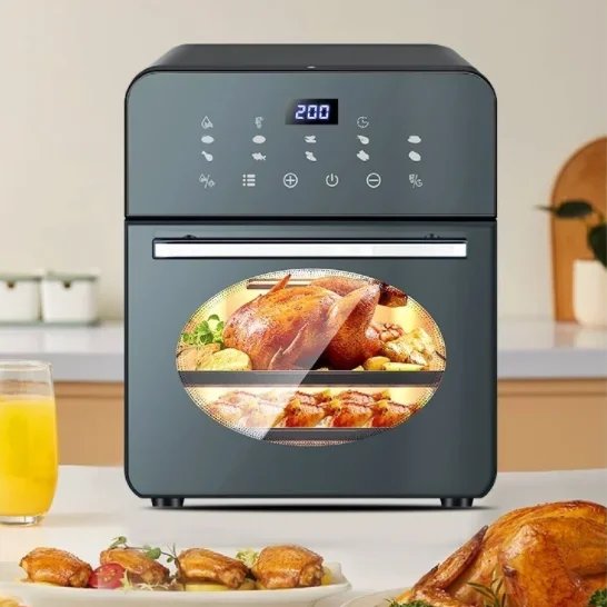 Air fryer oven steam tender baking air oven all-in-one machine visible 24 new large capacity six-in-one