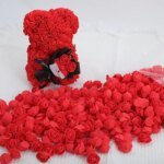 100-1000Pcs Foam Rose Flower Heads Artificial DIY Gifts Teddy Bear Bouquet Wedding Valentines Day Home 3.5cm Floral Decorations - Image 6