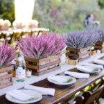 A Bunch of Provence Lavender Plastic Artificial Flowers False Plants Wedding Home Outdoor Garden Decoration Table Decoration - Image 3
