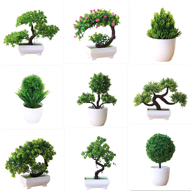 1pc Artificial Plants Bonsai Small Tree Simulation Plants Fake Flowers Table Potted Ornaments Home Decoration Hotel Garden Decor 1pc Artificial Plants Bonsai Small Tree Simulation Plants Fake Flowers Table Potted Ornaments Home Decoration Hotel Garden Decor