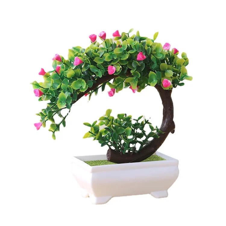 1pc Artificial Plants Bonsai Small Tree Simulation Plants Fake Flowers Table Potted Ornaments Home Decoration Hotel Garden Decor 1pc Artificial Plants Bonsai Small Tree Simulation Plants Fake Flowers Table Potted Ornaments Home Decoration Hotel Garden Decor