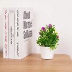 Small  Fake Flowers Simulated Tree Office Artificial Plants Bonsai Pot Plants for Table Potted Ornament Office Garden Desk Decor - Image 6