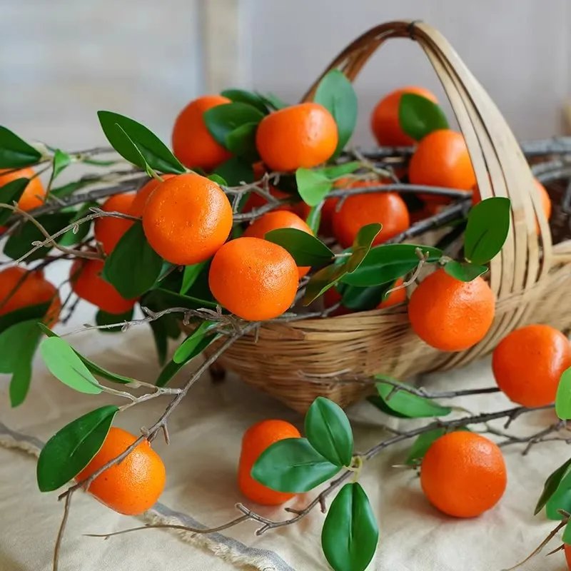 Artificial Plants for Home Decoration Fake Fruits Bonsai Tree Garden Decoration Plantas Artificiales Wall Hanging Decor