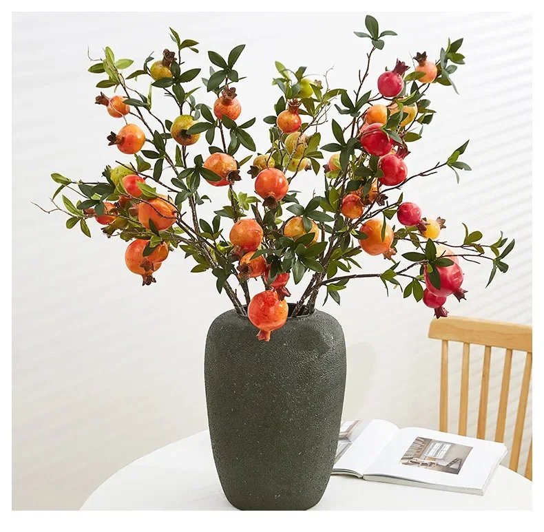 Artificial Plants for Home Decoration Fake Fruits Bonsai Tree Garden Decoration Plantas Artificiales Wall Hanging Decor