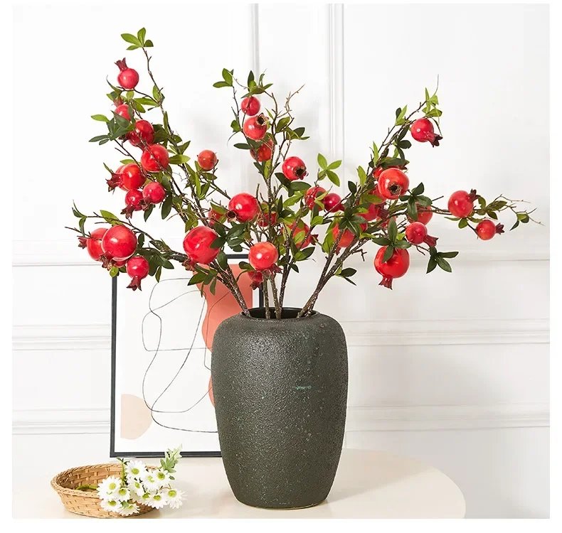Artificial Plants for Home Decoration Fake Fruits Bonsai Tree Garden Decoration Plantas Artificiales Wall Hanging Decor