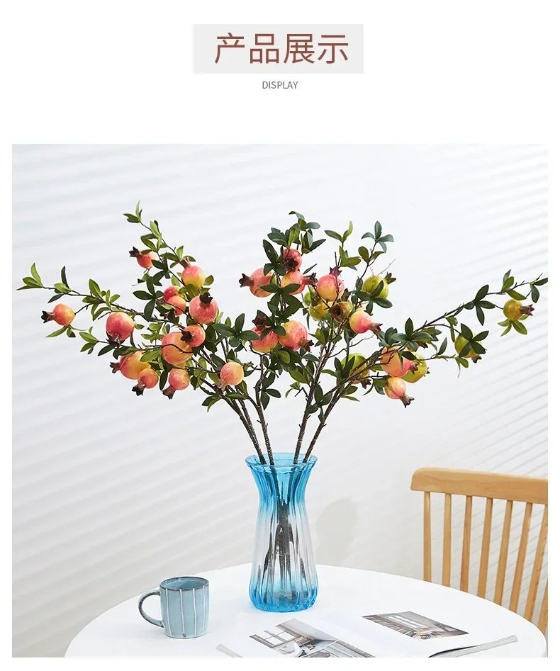 Artificial Plants for Home Decoration Fake Fruits Bonsai Tree Garden Decoration Plantas Artificiales Wall Hanging Decor