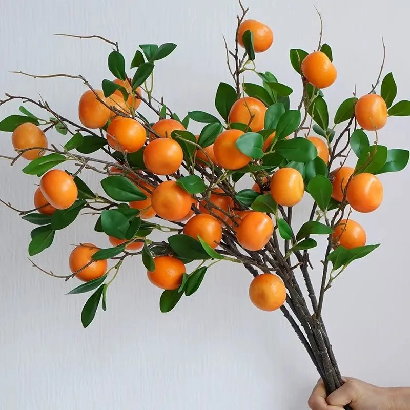 Artificial Plants for Home Decoration Fake Fruits Bonsai Tree Garden Decoration Plantas Artificiales Wall Hanging Decor