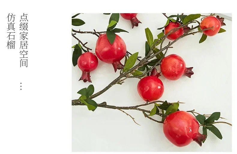 Artificial Plants for Home Decoration Fake Fruits Bonsai Tree Garden Decoration Plantas Artificiales Wall Hanging Decor
