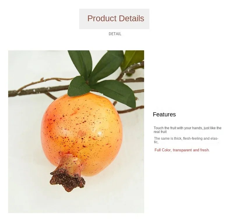 Artificial Plants for Home Decoration Fake Fruits Bonsai Tree Garden Decoration Plantas Artificiales Wall Hanging Decor