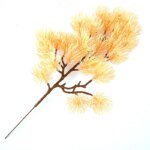 Plastic Artificial Pine Cypress Plant Bonsai Desktop Garden Plastic tree Branch - Image 5