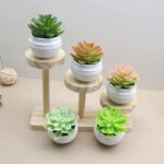 Mini Artificial Aloe Plants Bonsai Small Simulated Tree Pot Plants Fake Flowers Office Table Potted Ornaments Home Garden Decor