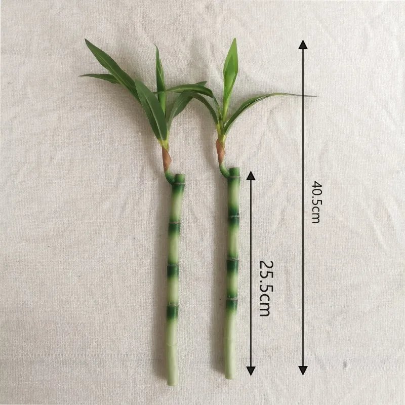 Artificial plants green lucky bamboo fake bonsai horticulture outdoor living room table aesthetic space wedding home decoration