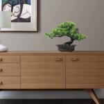 Artificial Bonsai Juniper Tree for Home Office Indoor Showcase Decor - Image 3