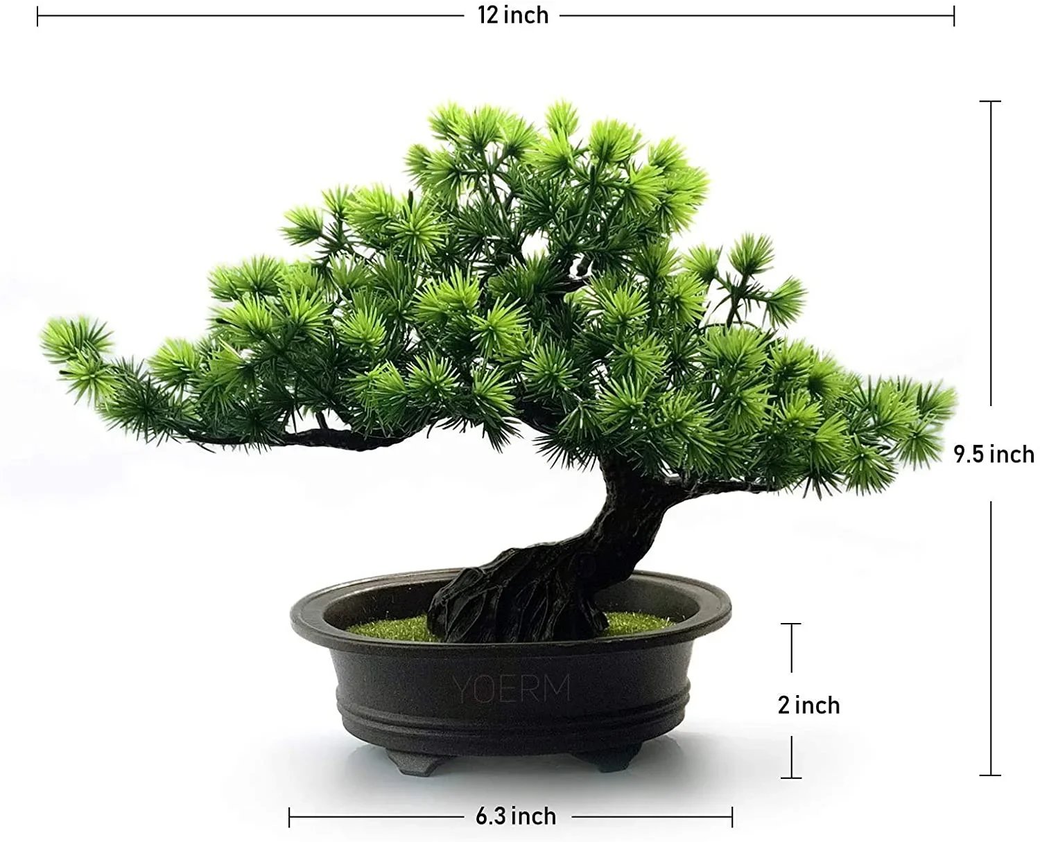 Artificial Bonsai Juniper Tree for Home Office Indoor Showcase Decor Artificial Bonsai Juniper Tree for Home Office Indoor Showcase Decor
