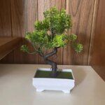 Garden Arrangement Ornaments Plastic Plants Bonsai Small Tree Pot Fake Plant Potted Flower Home Room Table Decoration - Image 5