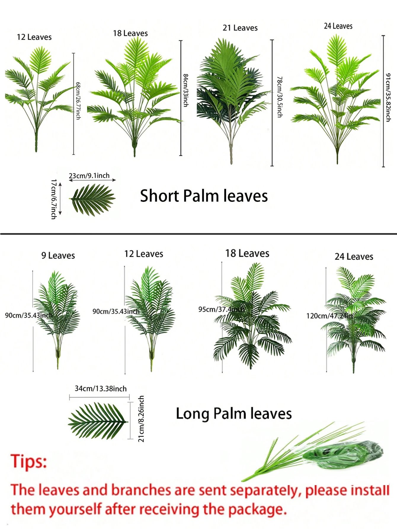1pc Large Artificial Areca Palm Plant In Pot Plant Faux Tropical Plants Tall Table Palm Tree Home Office Decoration Floor Decor