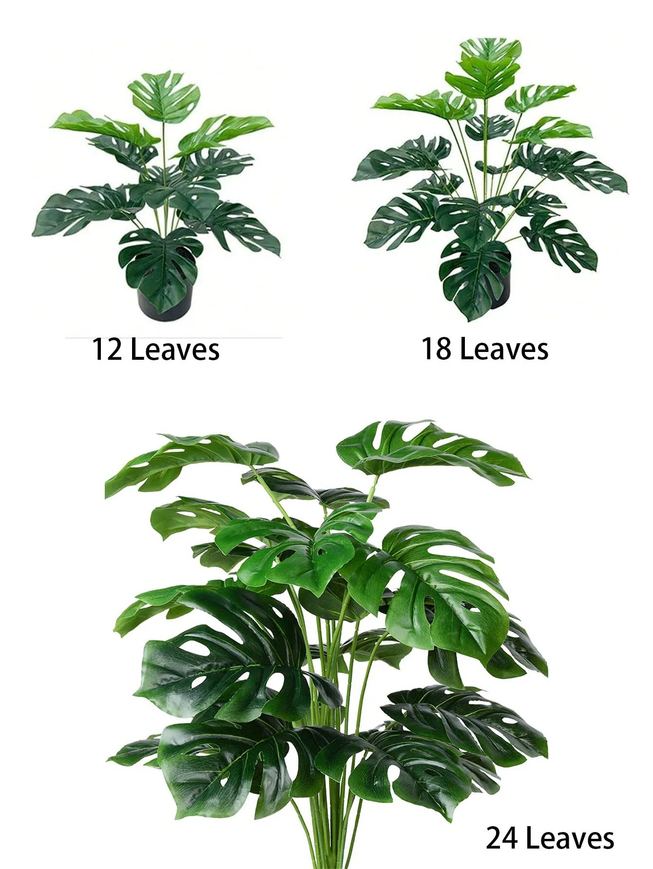 1pc Large Artificial Areca Palm Plant In Pot Plant Faux Tropical Plants Tall Table Palm Tree Home Office Decoration Floor Decor