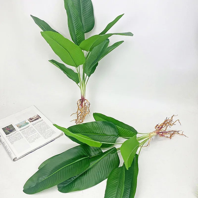 Artificial Banana Tree Green Simulation Palm Tree Plastic Plants Fake Shrub Wedding Hotel Balcony Party Home Decor Accessories Artificial Banana Tree Green Simulation Palm Tree Plastic Plants Fake Shrub Wedding Hotel Balcony Party Home Decor Accessories