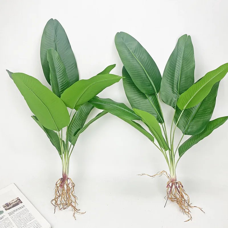 Artificial Banana Tree Green Simulation Palm Tree Plastic Plants Fake Shrub Wedding Hotel Balcony Party Home Decor Accessories Artificial Banana Tree Green Simulation Palm Tree Plastic Plants Fake Shrub Wedding Hotel Balcony Party Home Decor Accessories