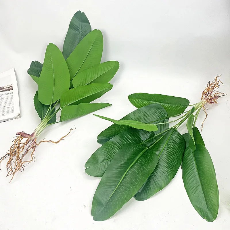 Artificial Banana Tree Green Simulation Palm Tree Plastic Plants Fake Shrub Wedding Hotel Balcony Party Home Decor Accessories Artificial Banana Tree Green Simulation Palm Tree Plastic Plants Fake Shrub Wedding Hotel Balcony Party Home Decor Accessories