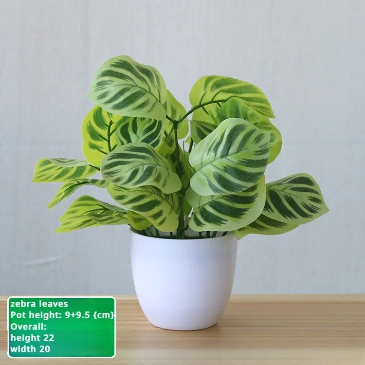 Artificial Plants Bonsai Fake Plants Home Decoration Accessories Plant Plant Pot Office Decoration Living Room Decoration