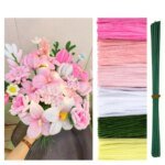 500/600 Pieces Pipe Cleaners Chenille Stems 12 Inch Craft Supplies Bulk for DIY Art and Craft Projects Creative Gift