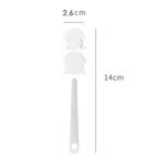 100pcs Transparent Handle for Hand Fan DIY Christmas Craft Supplies Child Handmade Material Wedding Party Favors Plastic Fans - Image 6