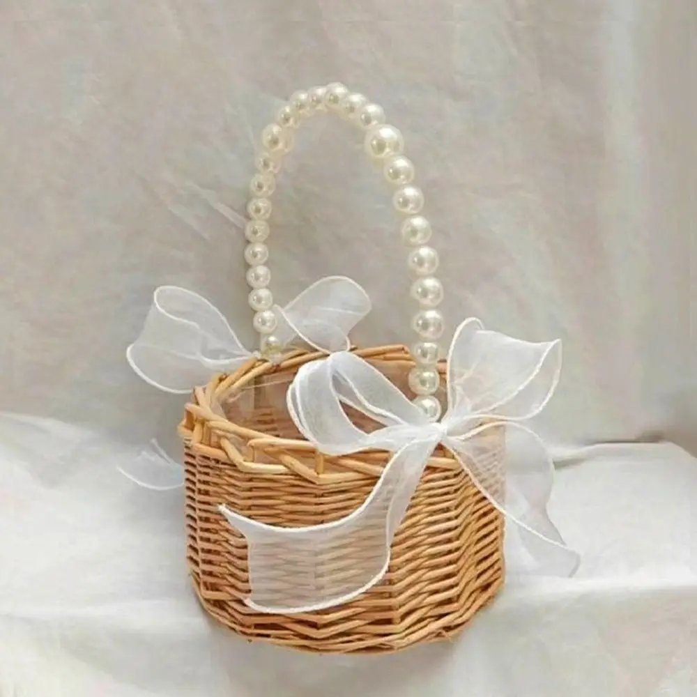 Small Flower Basket Flower Arrangement Basket Willow Rattan Woven Basket Wicker Half Moon Storage With Handle Flower Baskets Small Flower Basket Flower Arrangement Basket Willow Rattan Woven Basket Wicker Half Moon Storage With Handle Flower Baskets