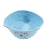 Storage Basket Cute Cat's Ears Shape Snacks Storage Basket Handmade Cotton Rope Basket for Chocolate Sundries Dinner Snacks - Image 5