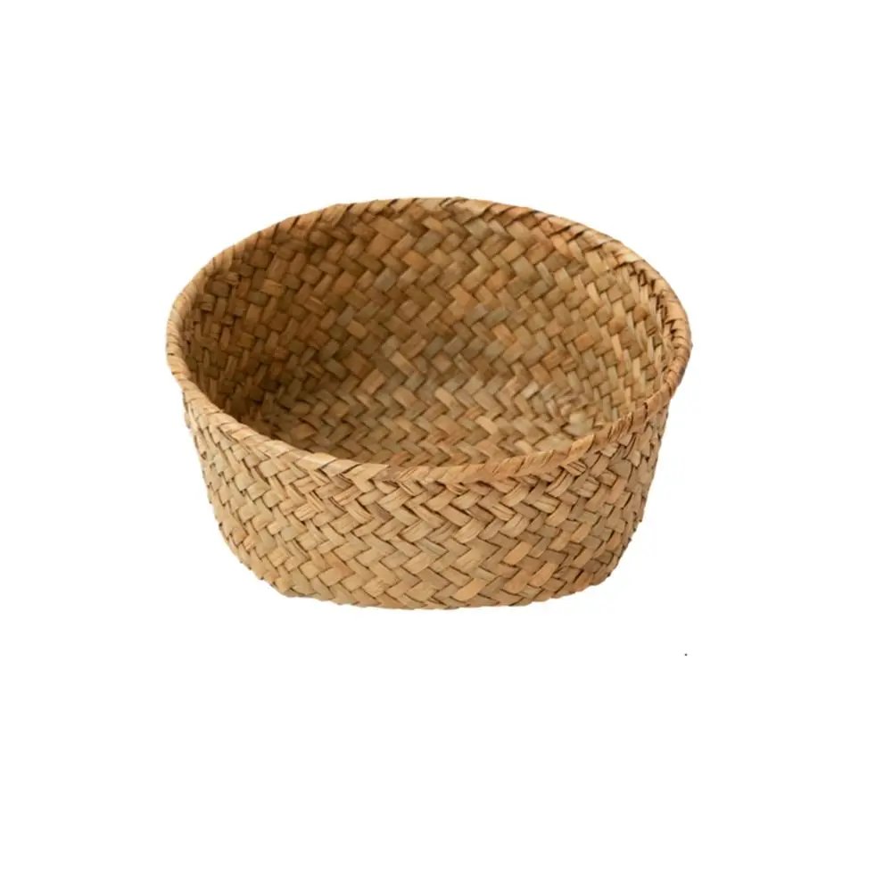 Imitation Rattan Rattan Storage Baskets Home Desktop Decoration Sundries Organizer Kitchen Storage Basket Multi-Purpose Home Imitation Rattan Rattan Storage Baskets Home Desktop Decoration Sundries Organizer Kitchen Storage Basket Multi-Purpose Home