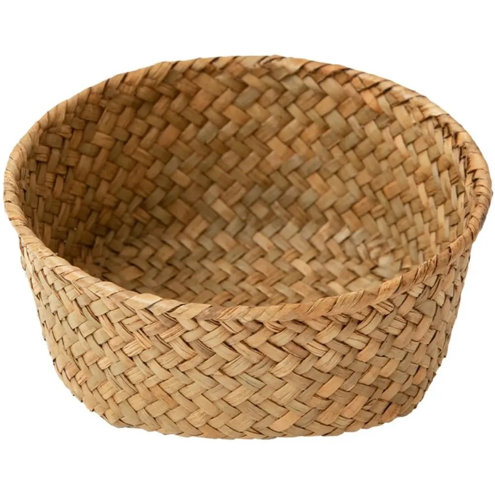Imitation Rattan Rattan Storage Baskets Home Desktop Decoration Sundries Organizer Kitchen Storage Basket Multi-Purpose Home Imitation Rattan Rattan Storage Baskets Home Desktop Decoration Sundries Organizer Kitchen Storage Basket Multi-Purpose Home