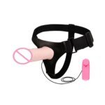 Lesbian Vibrating Hollow out Dildo Strap on Cock Ultra Elastic Harness Penis Anal Vibrating Panties Sex Toy Couples Adult games - Image 4